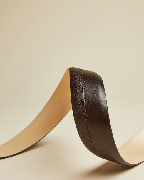 <P>Suede And Leather Belt</P>